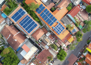 comunidad energética casas con paneles solares